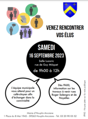 Affiche du café citoyen
