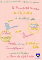 Affiche Bourse aux jouets